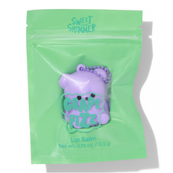 Sweet & Shimmer Grape Fizz Teddy Lip Balm #3