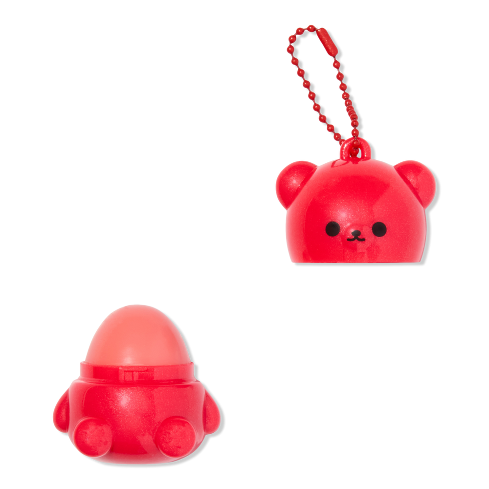 Sweet & Shimmer Sweet Peach Teddy Lip Balm - Coral