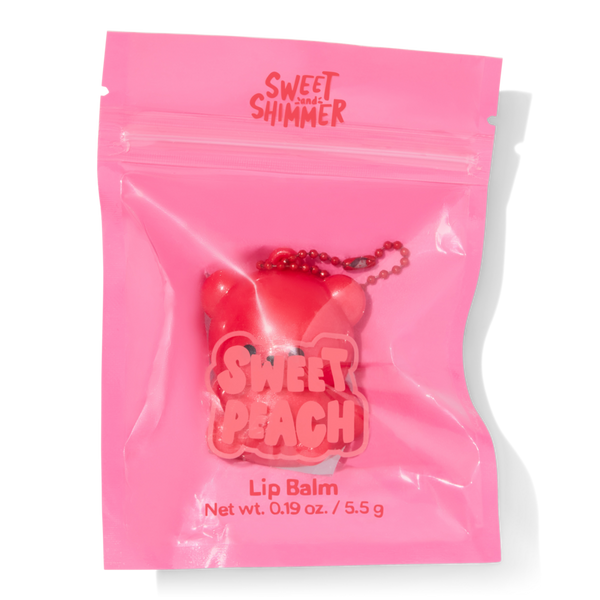 Sweet & Shimmer Sweet Peach Teddy Lip Balm #3