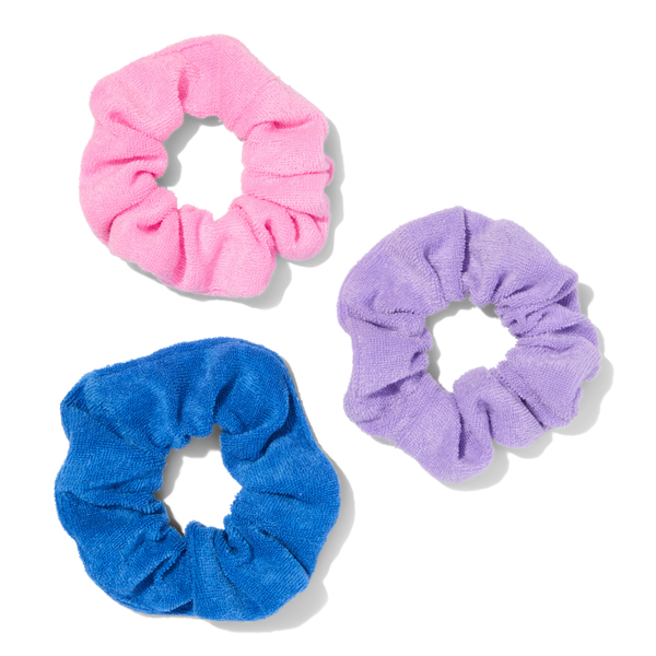 Sweet & Shimmer Scrunchie Trio #2
