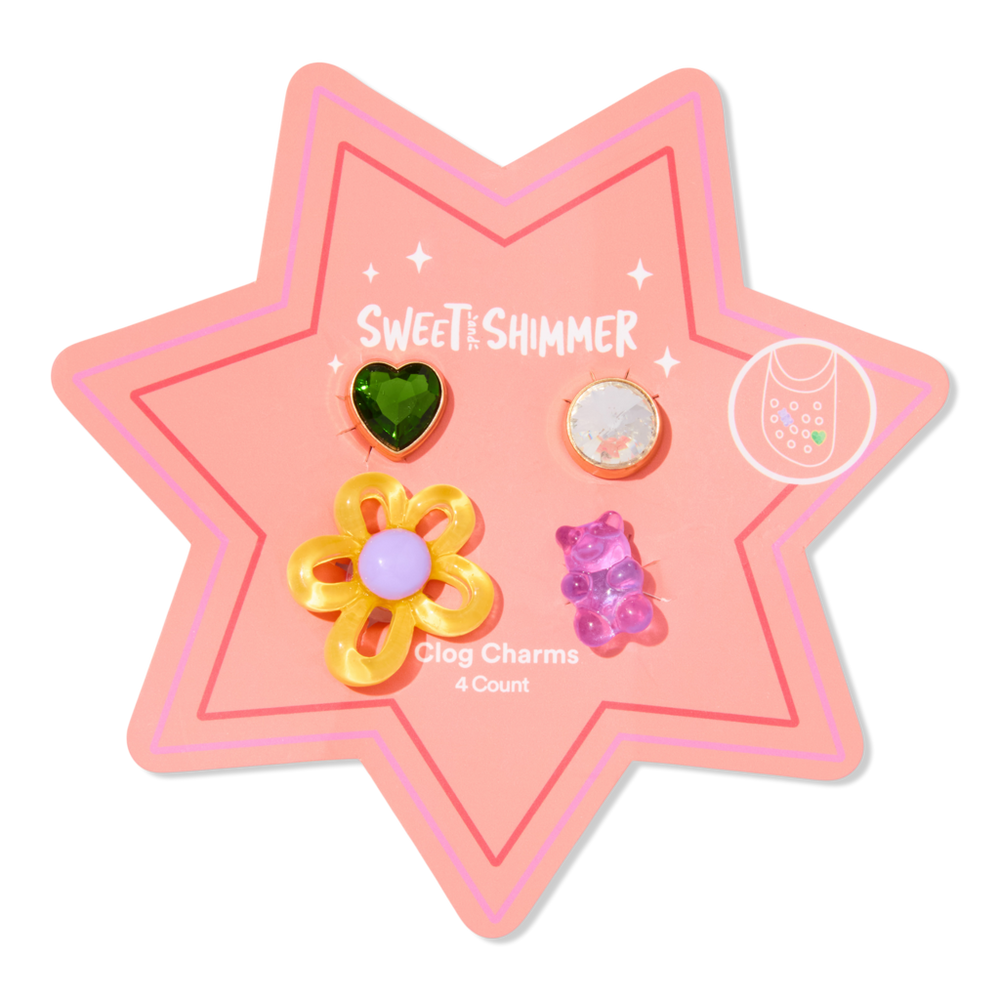 Sweet & Shimmer Clog Charms
