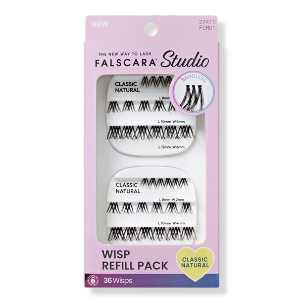 Kiss Falscara Studio Classic Natural Wisp Refill Pack #1