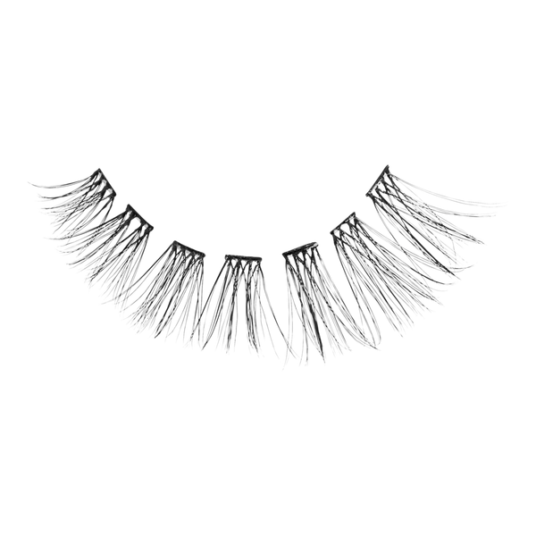 Kiss imPRESS Individual Multipack, Classic Natural Pre-Glued Lash Clusters Kit #3