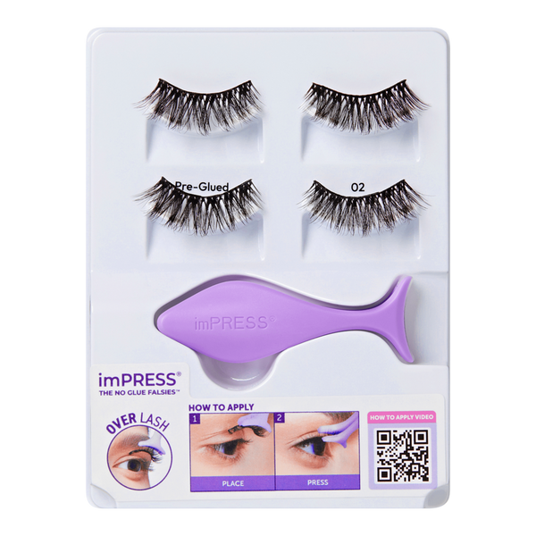 Kiss imPRESS Pre-Glued Strip Lashes Kit #2