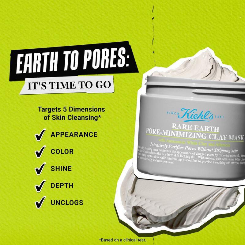 Kiehl's Since 1851 - Rare Earth Pore-Minimizing Clay Mask | Ulta
