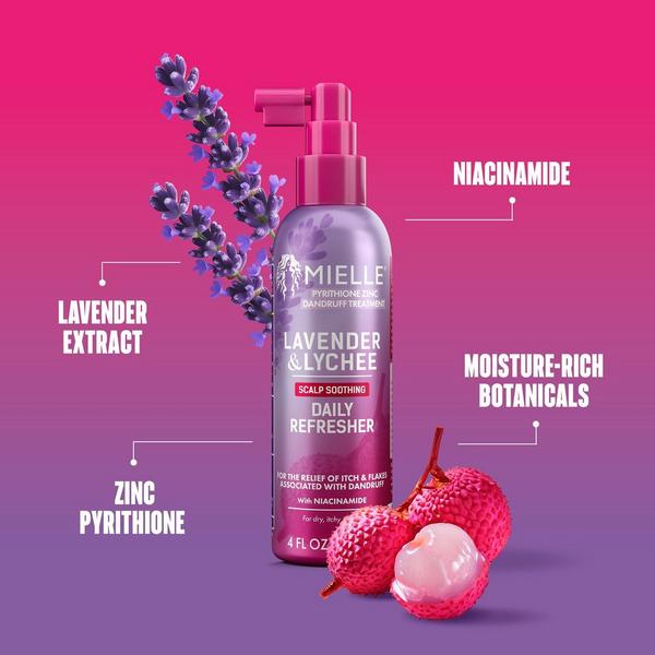 Mielle Lavender & Lychee Soothing Hair & Scalp Refresher #3