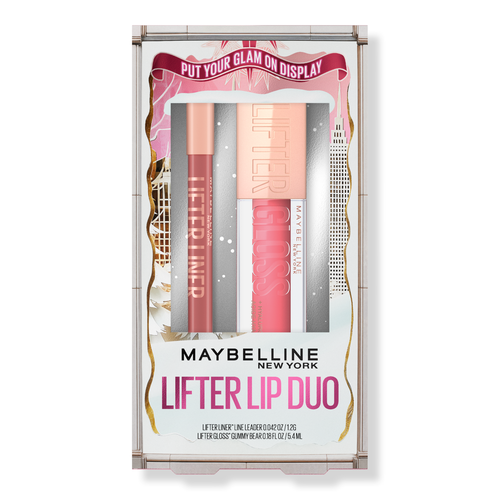 Lifter Liner and Lifter Gloss Lip Holiday Gift Set