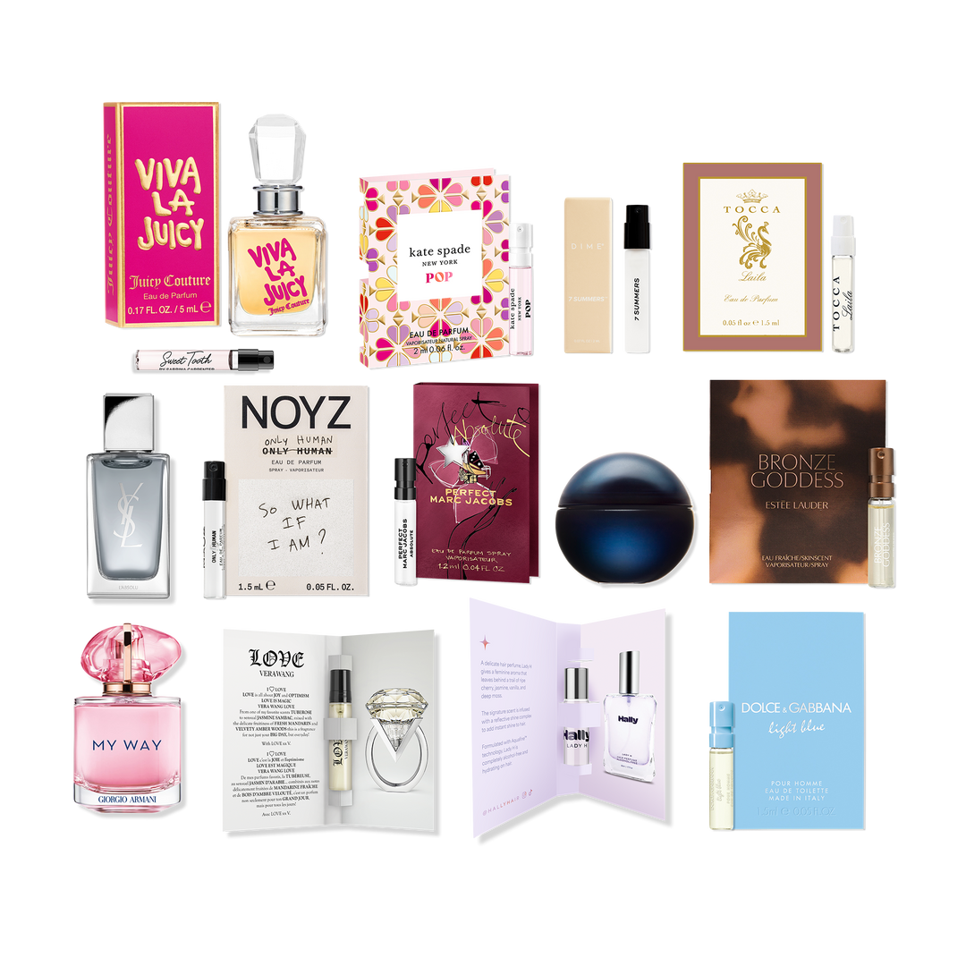 Variety Free 14 Piece Fragrance Gift with select $85 shipped purchase #1