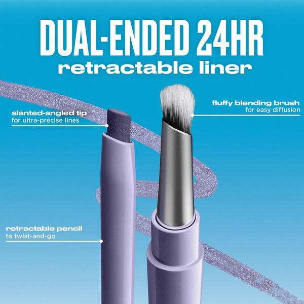 Urban Decay Cosmetics 24/7 Liquid Stick Retractable Waterproof Gel Eyeliner + Brush #6