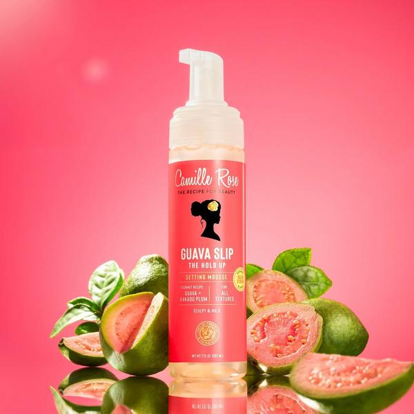 Camille Rose Guava Slip The Hold Up Setting Mousse #3