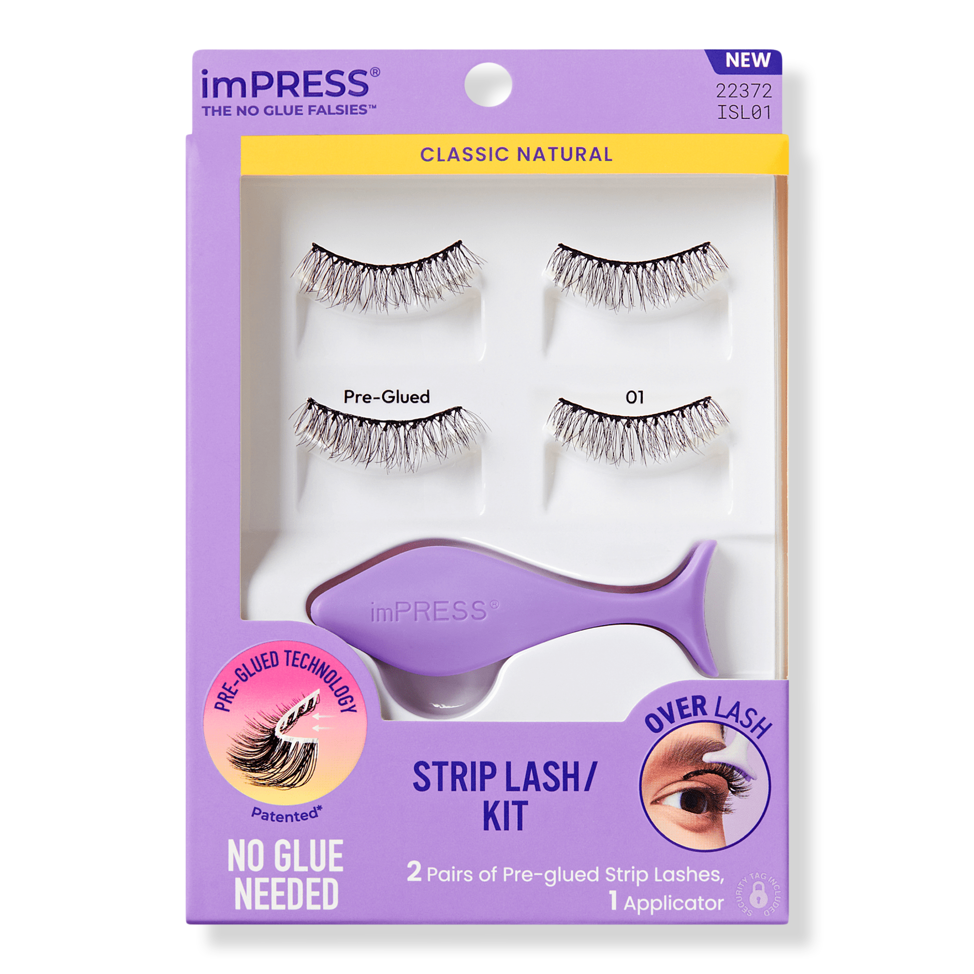 Kiss imPRESS Pre-Glued Strip Lashes Kit #1