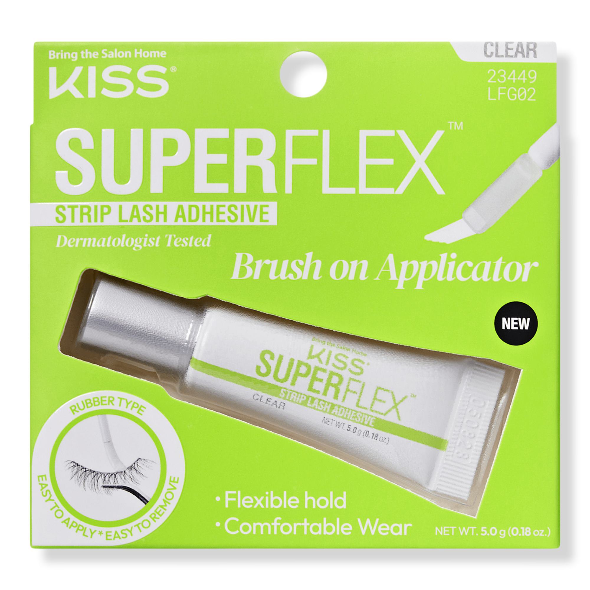 Kiss SuperFlex Strip Clear Lash Adhesive #1