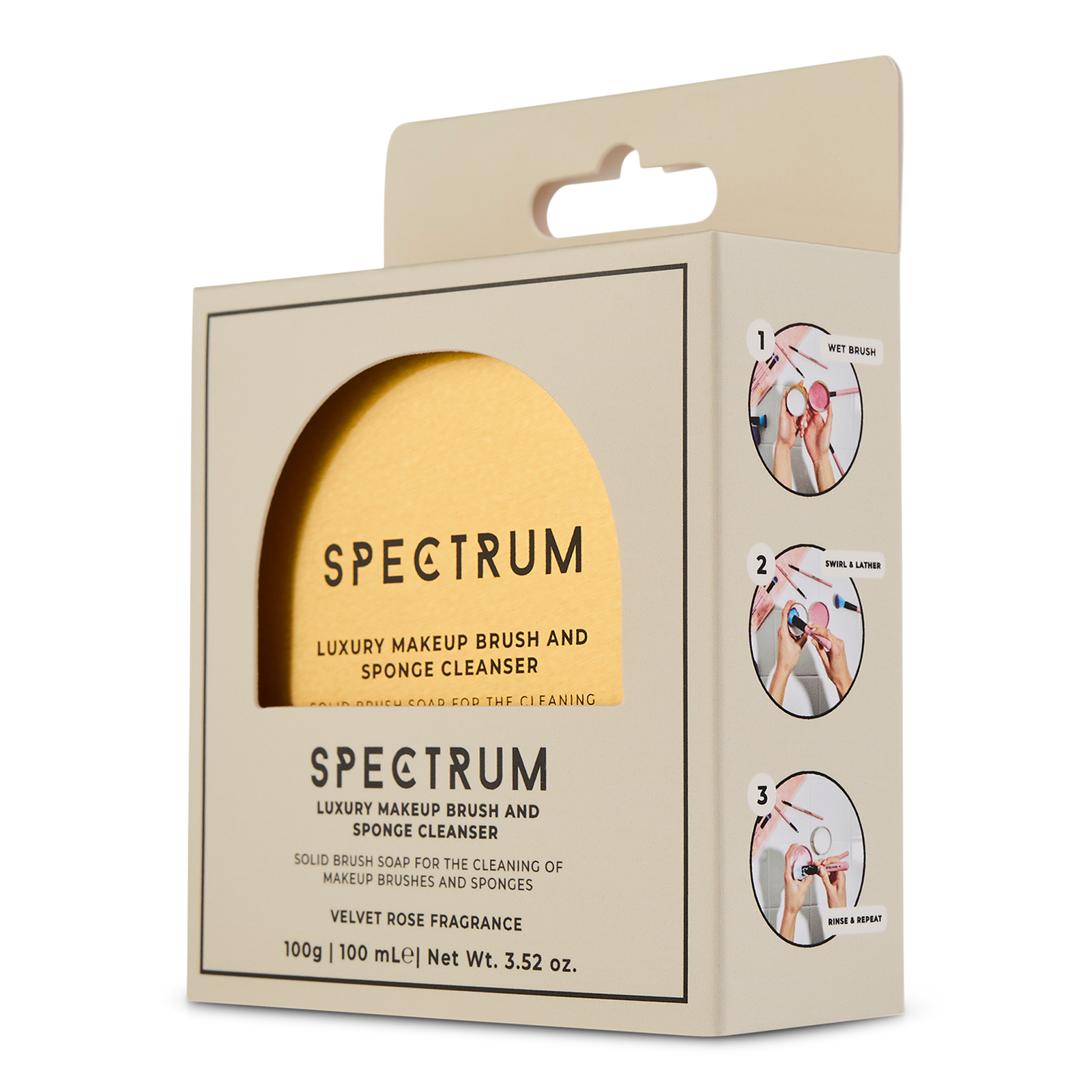 Velvet Rose Brush Soap