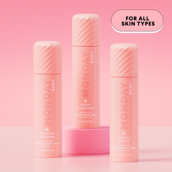 MONDAY Haircare MOISTURE Whipped Body Wash Peaches & Cream #3