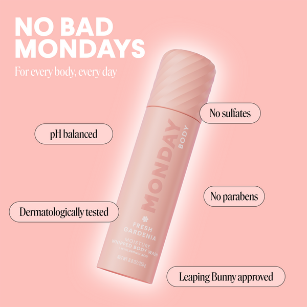 MONDAY Haircare MOISTURE Whipped Body Wash Fresh Gardenia #6