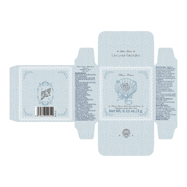 Flower Knows Shell's Jewel Collection Highlighter Balm & Charm Set #4