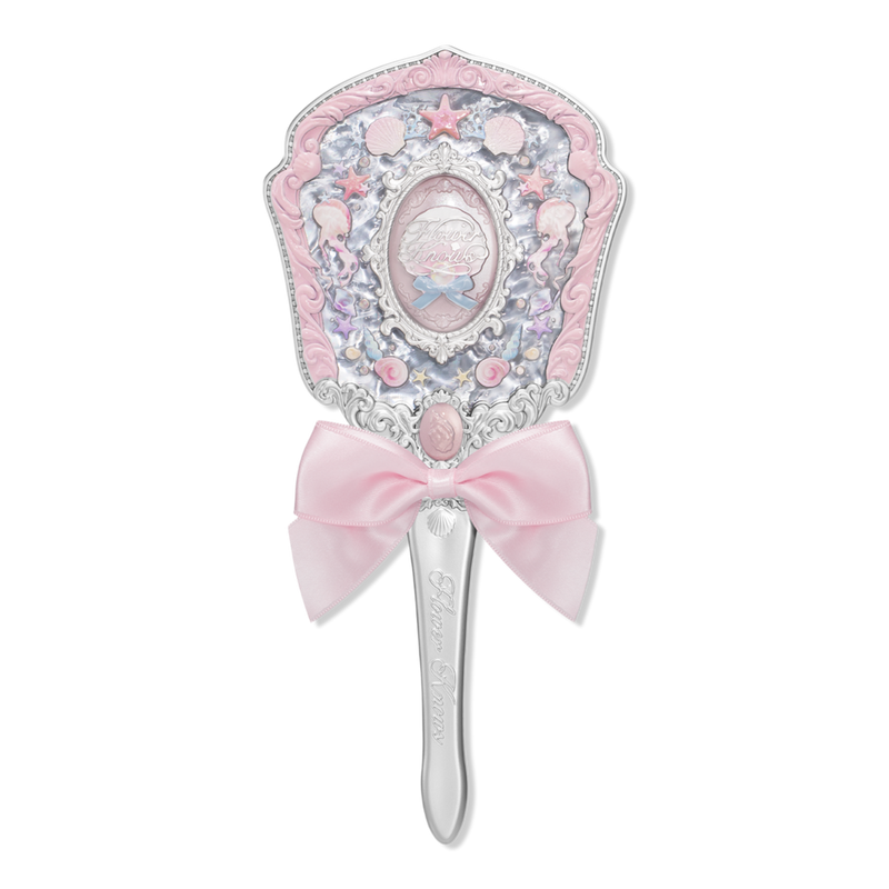 Flower Knows - Pink Seashell Shell's Jewel Collection Hand Mirror