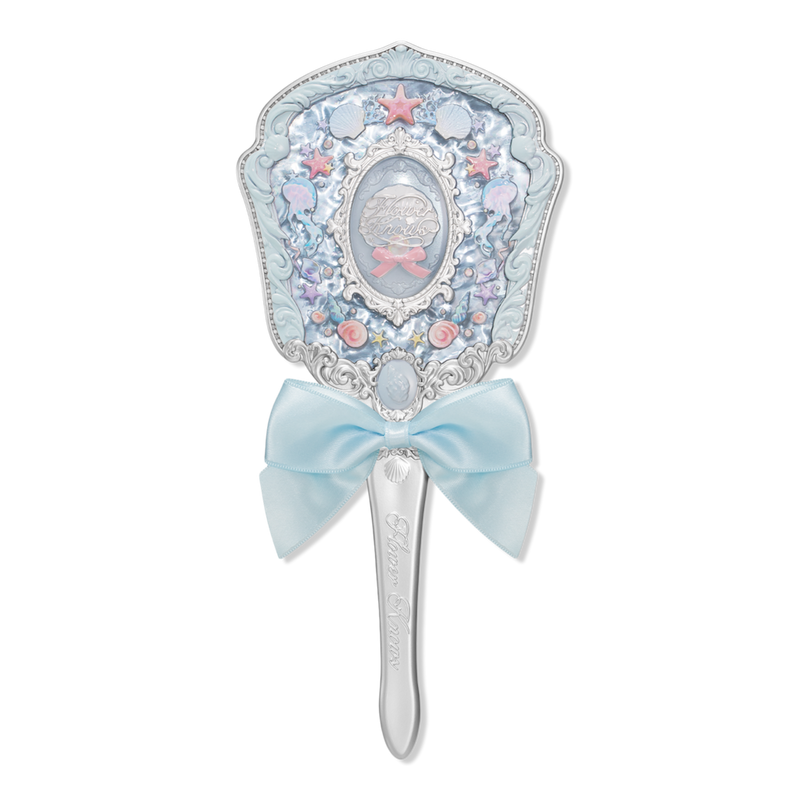 ワンピなど最旬ア！ 収納ボックス＋ハンドミラー シェルズジュエル