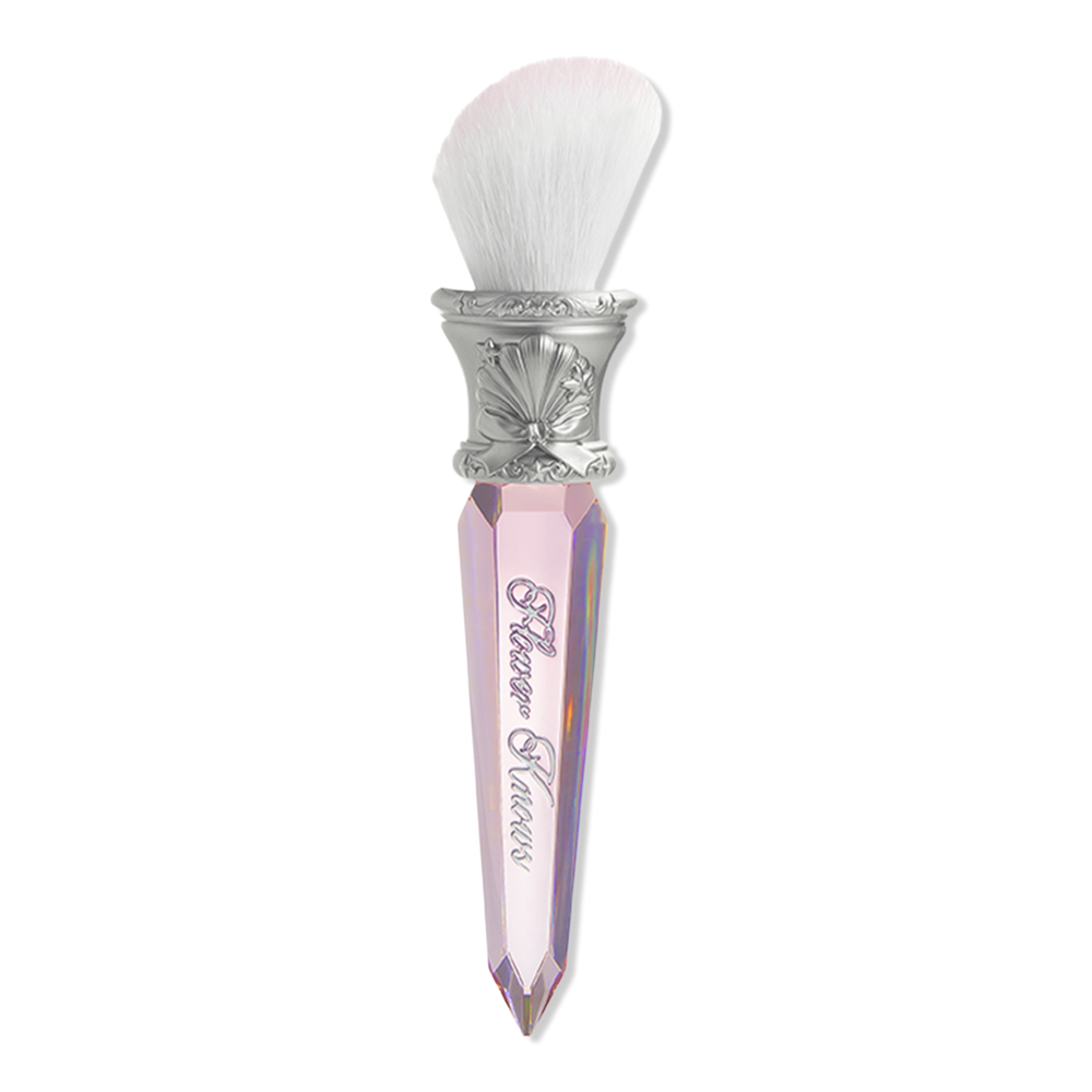 Flower Knows Shell's Jewel Collection Angled Blush Brush - Crystal Pink