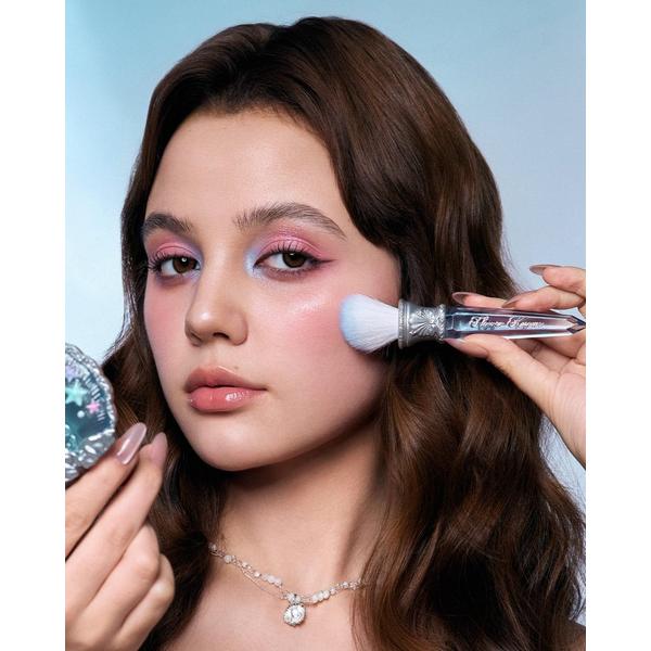 Flower Knows Shell's Jewel Collection Angled Blush Brush #2