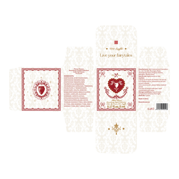 Flower Knows Strawberry Cupid Collection Cake Lip Cream #4