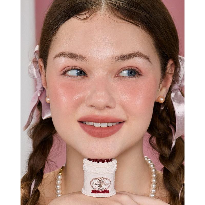 Flower Knows - V03 Croissant Strawberry Cupid Collection Cake Lip