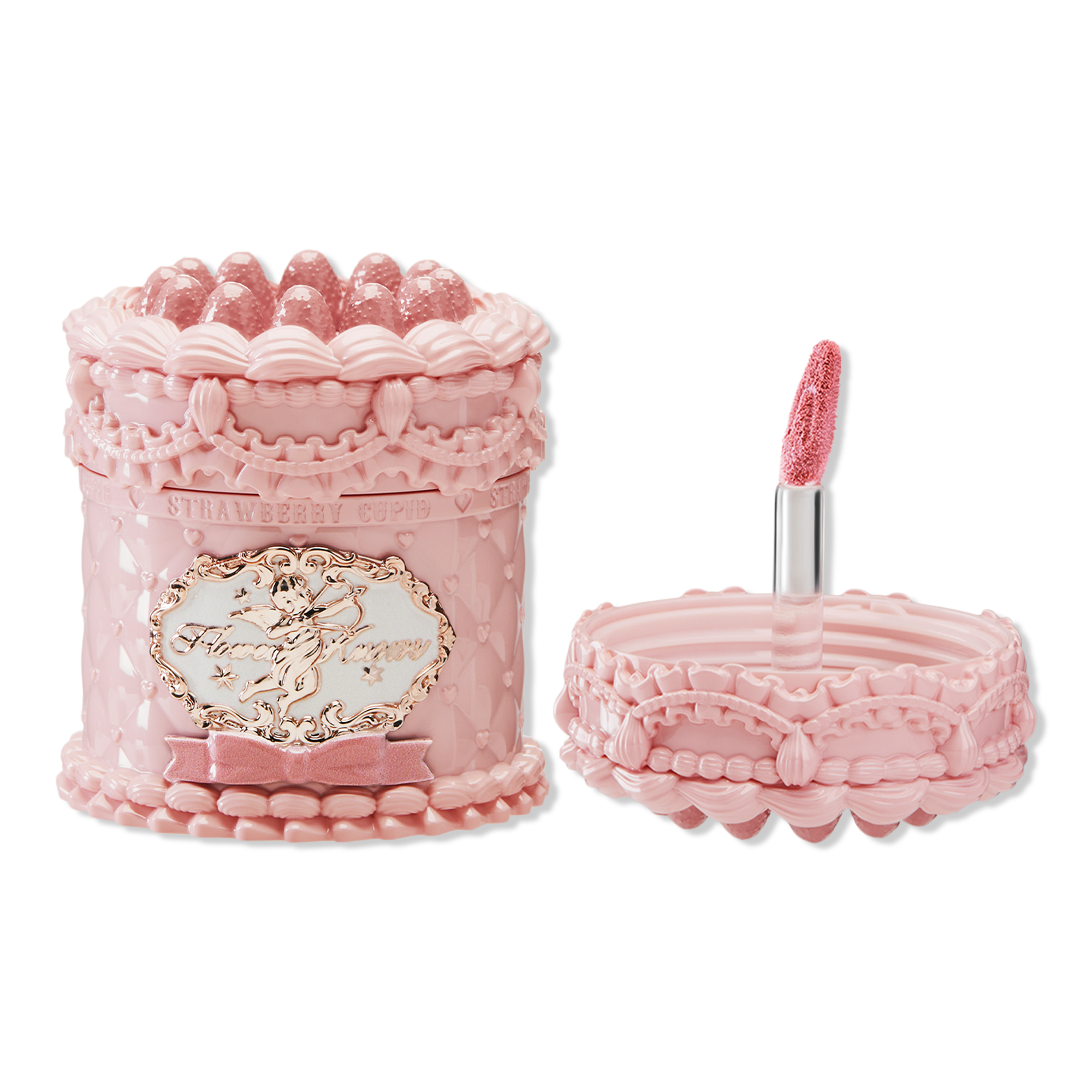 Flower Knows Strawberry Cupid Collection Cake Lip Cream INTERNATIONAL SHIPPING