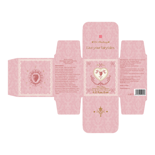 Flower Knows Strawberry Cupid Collection Cake Lip Cream #4