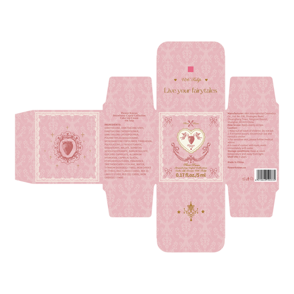 Flower Knows Strawberry Cupid Collection Cake Lip Cream #4