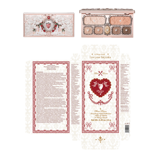 Flower Knows Strawberry Cupid Collection Make-up Palette #4