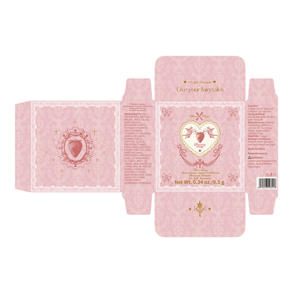 Flower Knows Strawberry Cupid Collection Pressed Powder #4