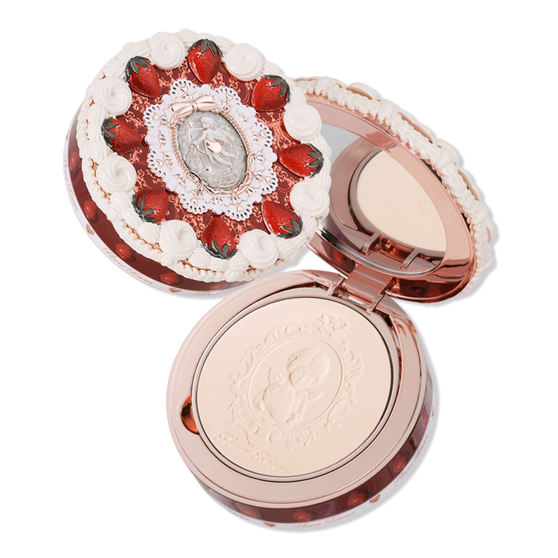 Flower Knows - 02 Ivory Beige Strawberry Cupid Collection Pressed