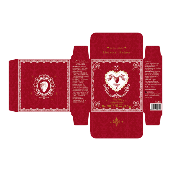 Flower Knows Strawberry Cupid Collection Pressed Powder #4