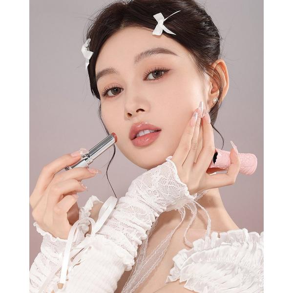 Flower Knows Swan Ballet Series Shine Lipstick #3