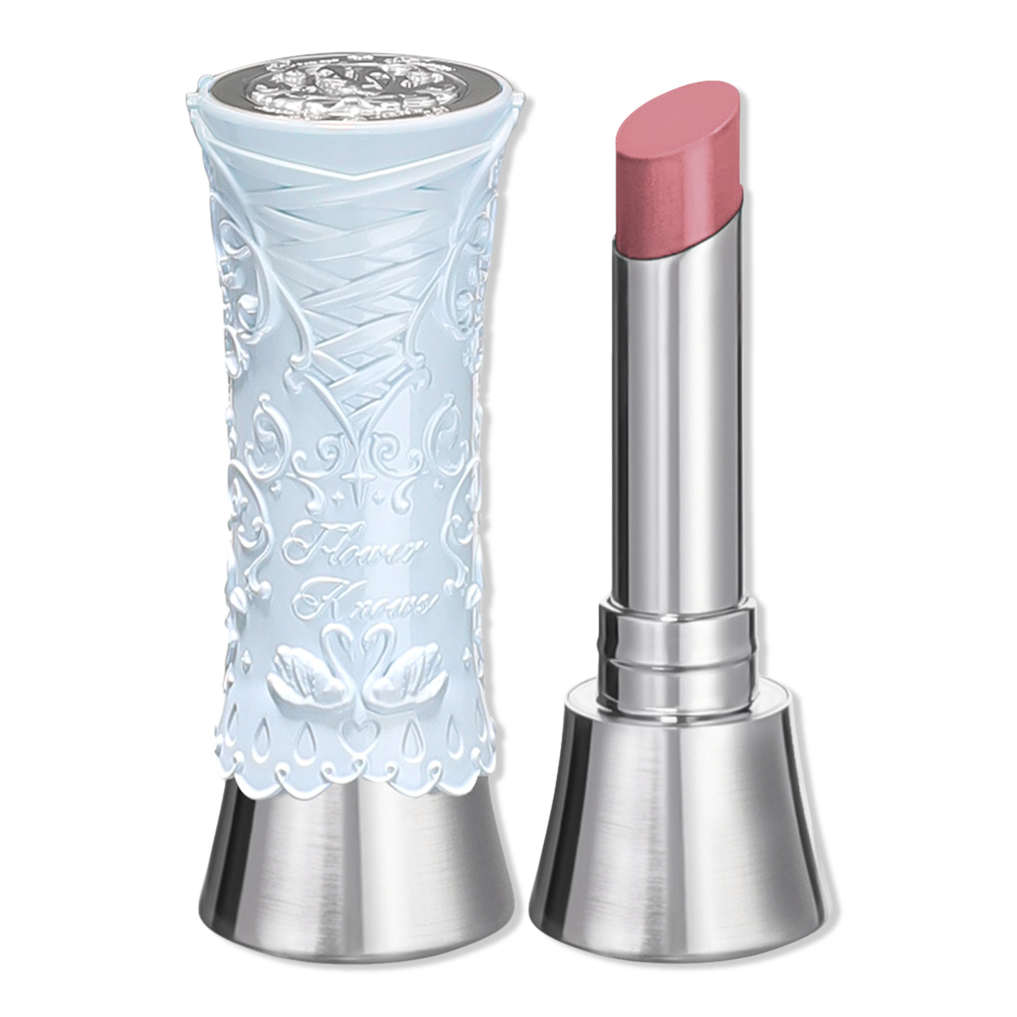 Flower Knows Swan Ballet Series Shine Lipstick #1