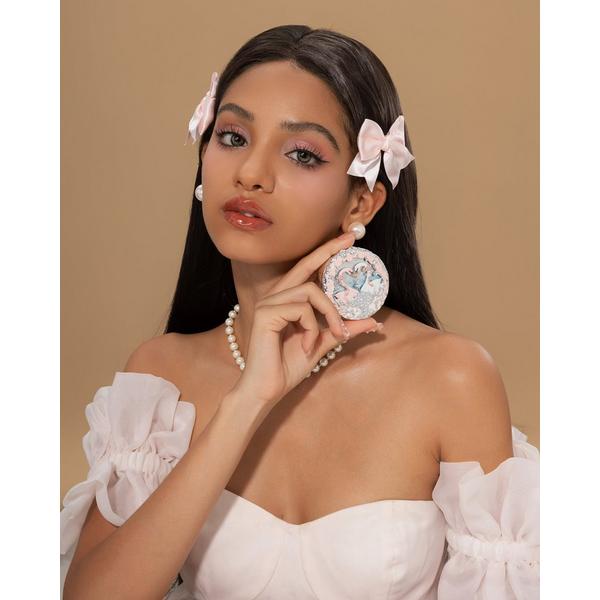 Flower Knows Swan Ballet Series Embossed Blush #6