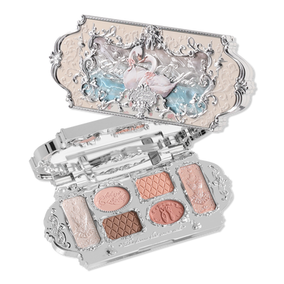 Flower Knows Swan Ballet Series Six-Color Makeup Palette