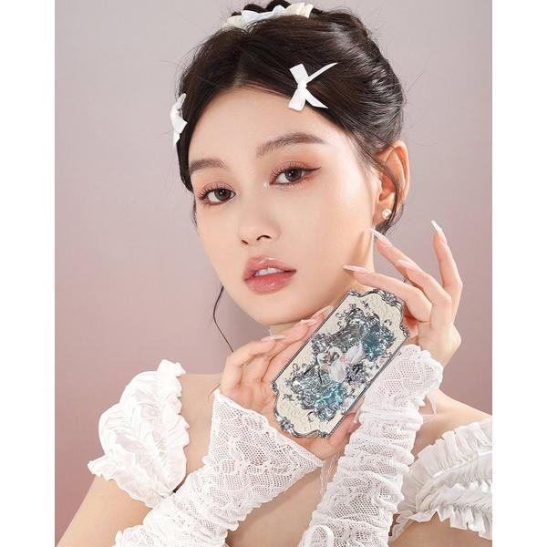 Flower Knows Swan Ballet Series Six-Color Makeup Palette #2