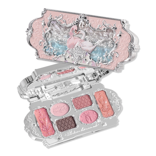 Flower Knows Swan Ballet Series Six-Color Makeup Palette #1