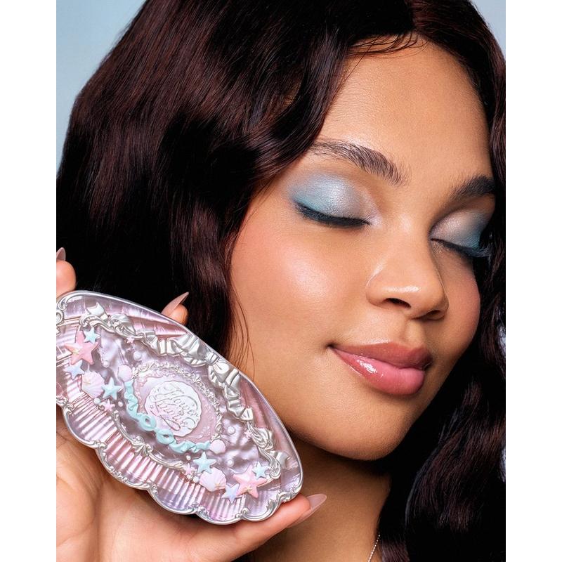 MENARD Makeup Palette （メイクチュール） Flower Knows - 02 Mermaid's Tears Shell's Jewel Collection 6-Color