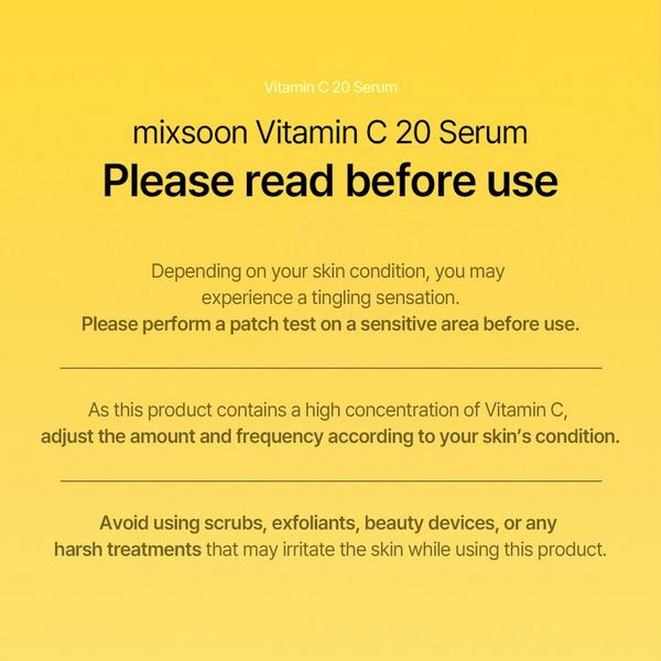 Mixsoon Vitamin C 20% Brightening Serum #7