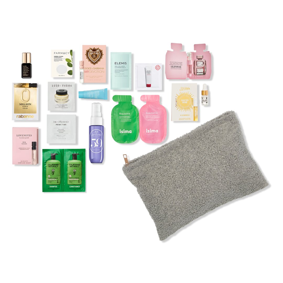 Variety Free 14 Piece Beauty Bag with select $90 shipped purchase #1