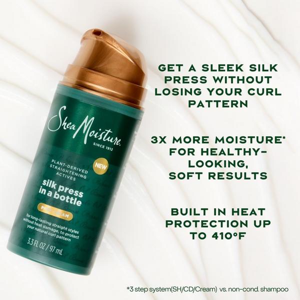 SheaMoisture Silk Press in a Bottle #3