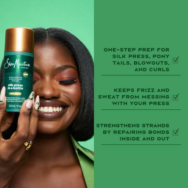 SheaMoisture Silk Press in a Bottle #4