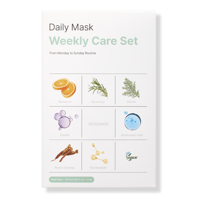 Mixsoon Daily Mask Weekly Care Set