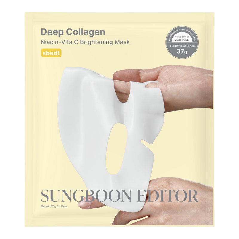 SUNGBOON EDITOR - Deep Collagen Niacin Vita C Brightening Mask