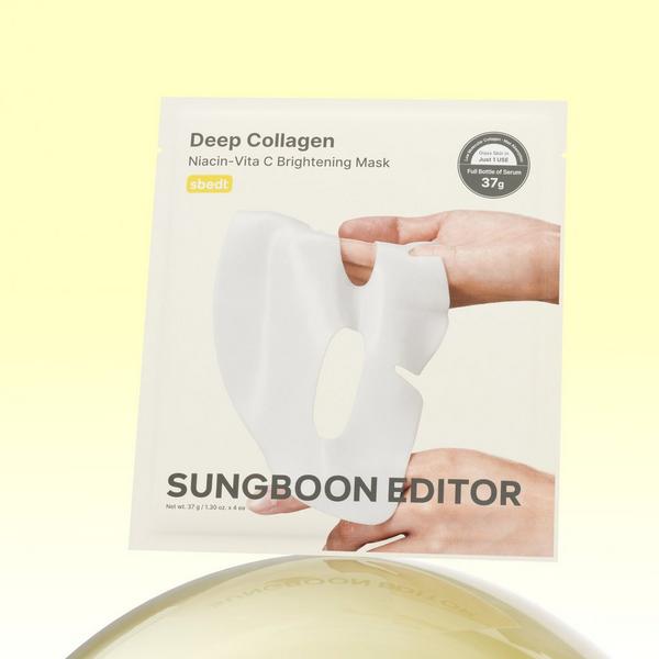 SUNGBOON EDITOR Deep Collagen Niacin Vita C Brightening Mask #3