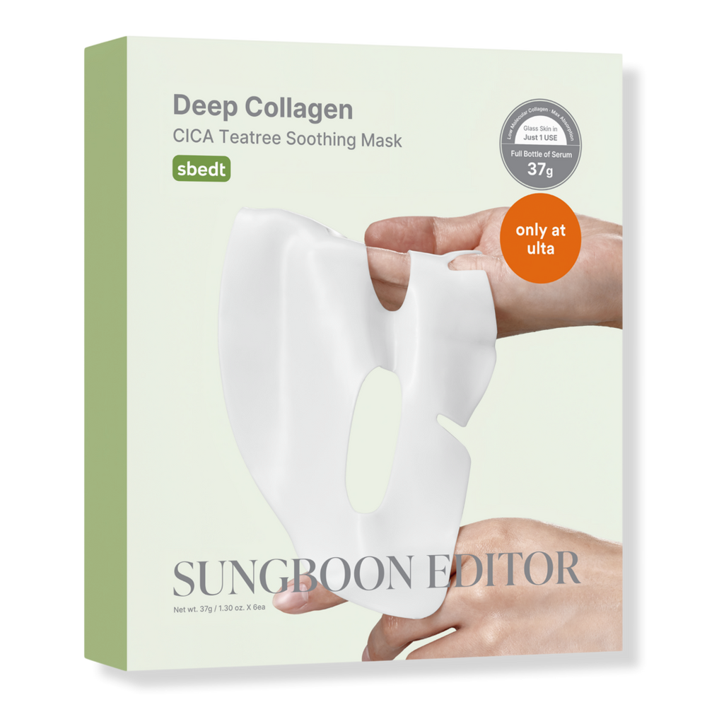 SUNGBOON EDITOR Deep Collagen CICA Teatree Soothing Mask