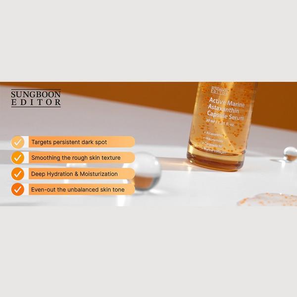 SUNGBOON EDITOR Active Marine Astaxanthin Capsule Serum #3