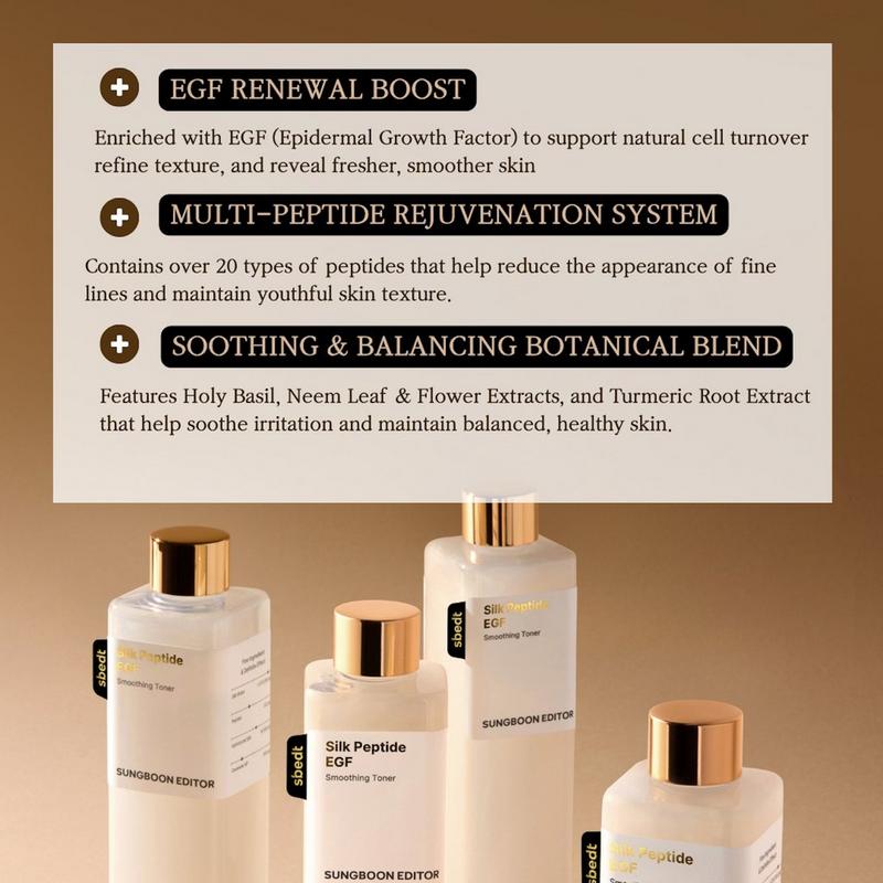 SUNGBOON EDITOR - Silk Peptide EGF Smoothing Toner | Ulta Beauty